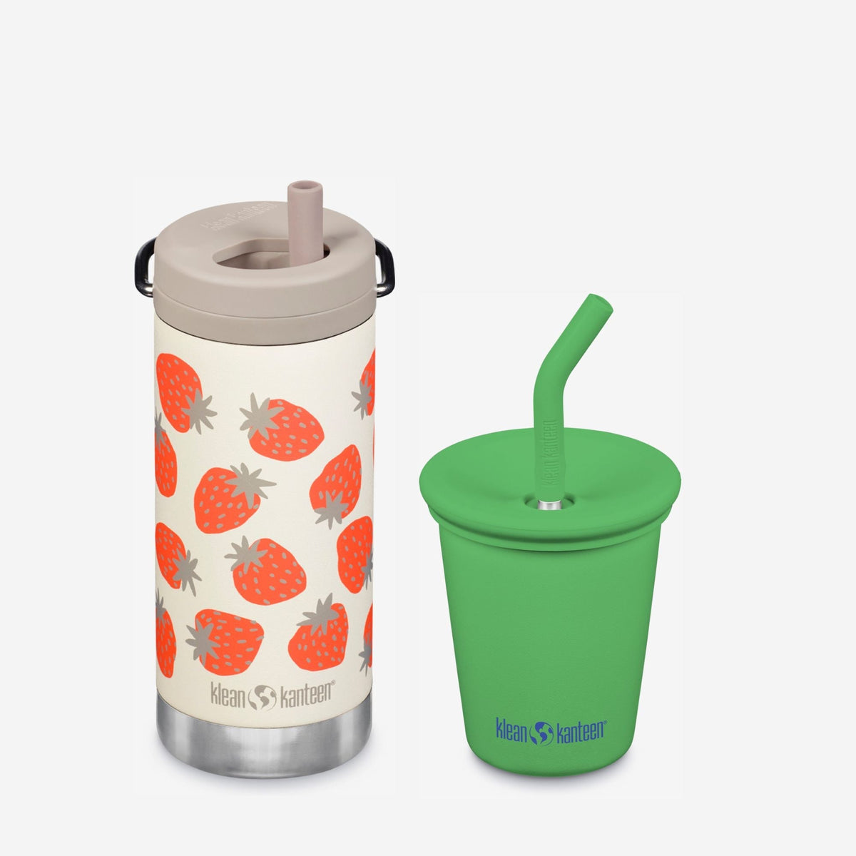 Kid's Sippy Cup and Wide Water Bottle Set